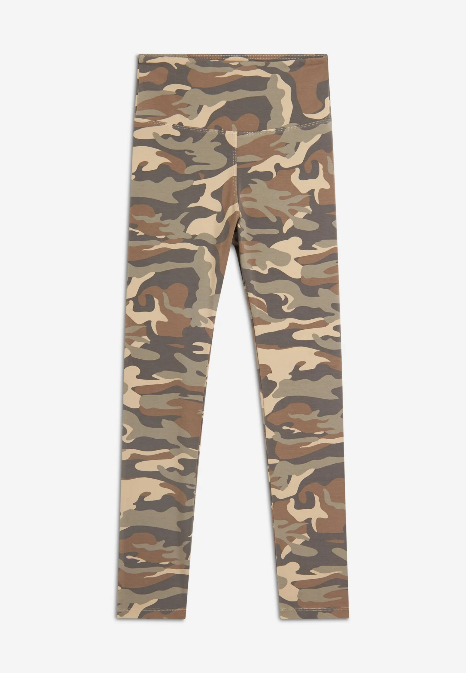 Freddy Leggings in cotone con carré a cuore e vita alta-Donna Pilates|Fitness