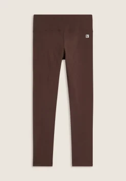 Freddy Leggings in cotone con vita alta e carré a cuore-Donna Pilates|Fitness