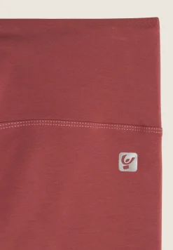 Freddy Leggings in cotone con vita alta e carré a cuore-Donna Pilates|Fitness