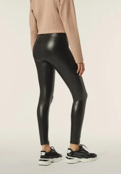 Freddy Leggings in similpelle elasticizzata-Donna Leggings|Tutti I Pantaloni