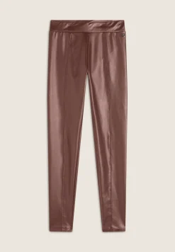 Freddy Leggings in similpelle elasticizzata-Donna Leggings|Tutti I Pantaloni