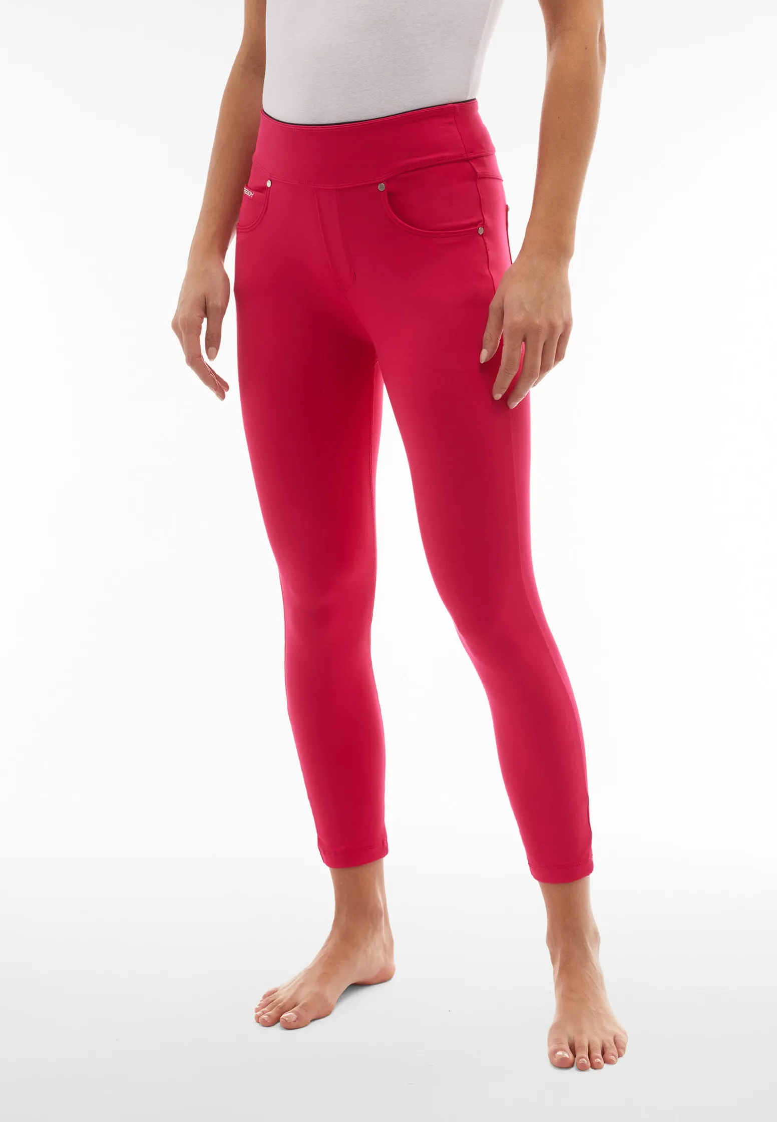 Freddy Leggings N.O.W.® superskinny vita media in tessuto tecnico-Donna Jeans E Pantaloni