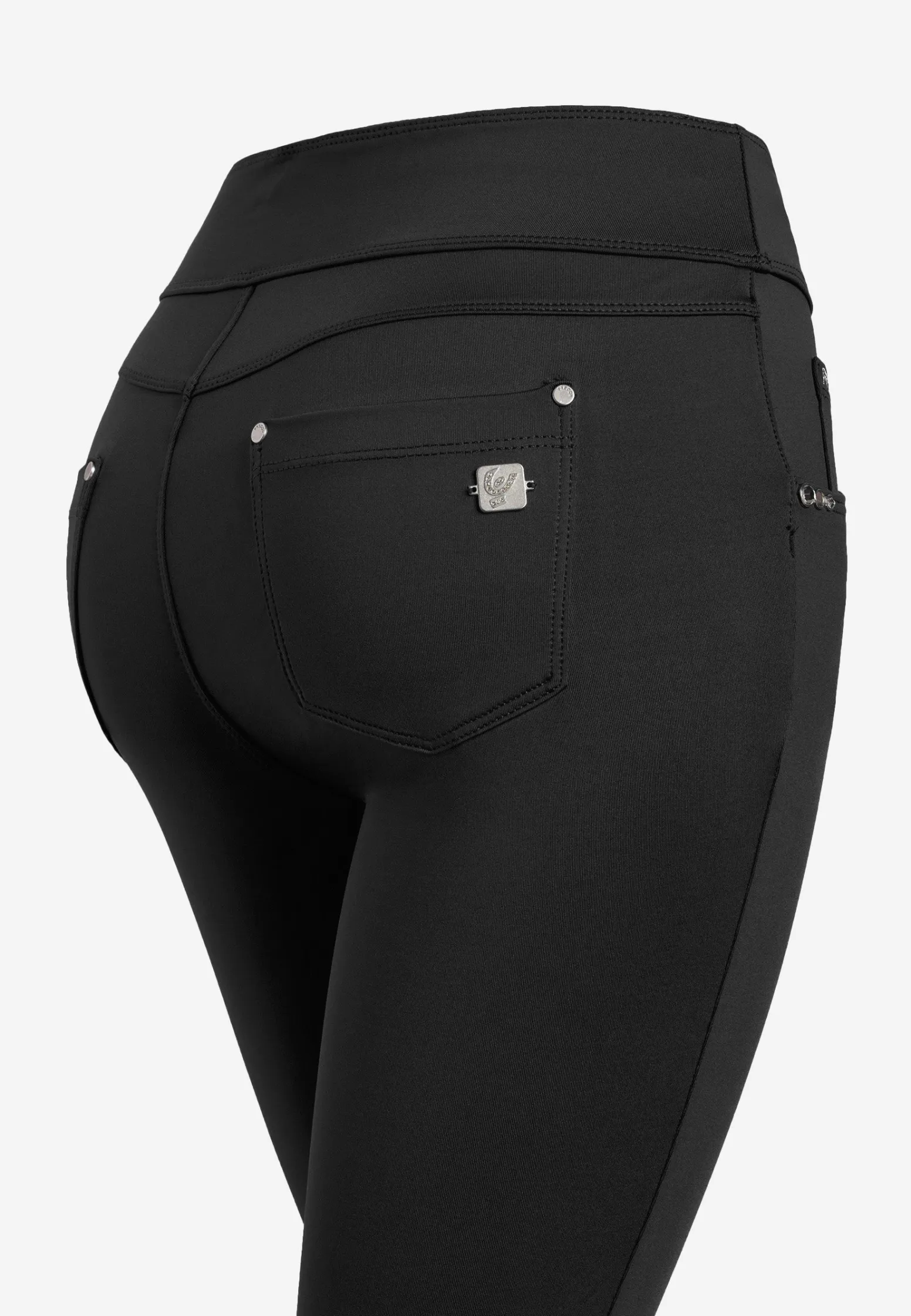Freddy Leggings N.O.W.® superskinny vita media in tessuto tecnico-Donna Jeans E Pantaloni
