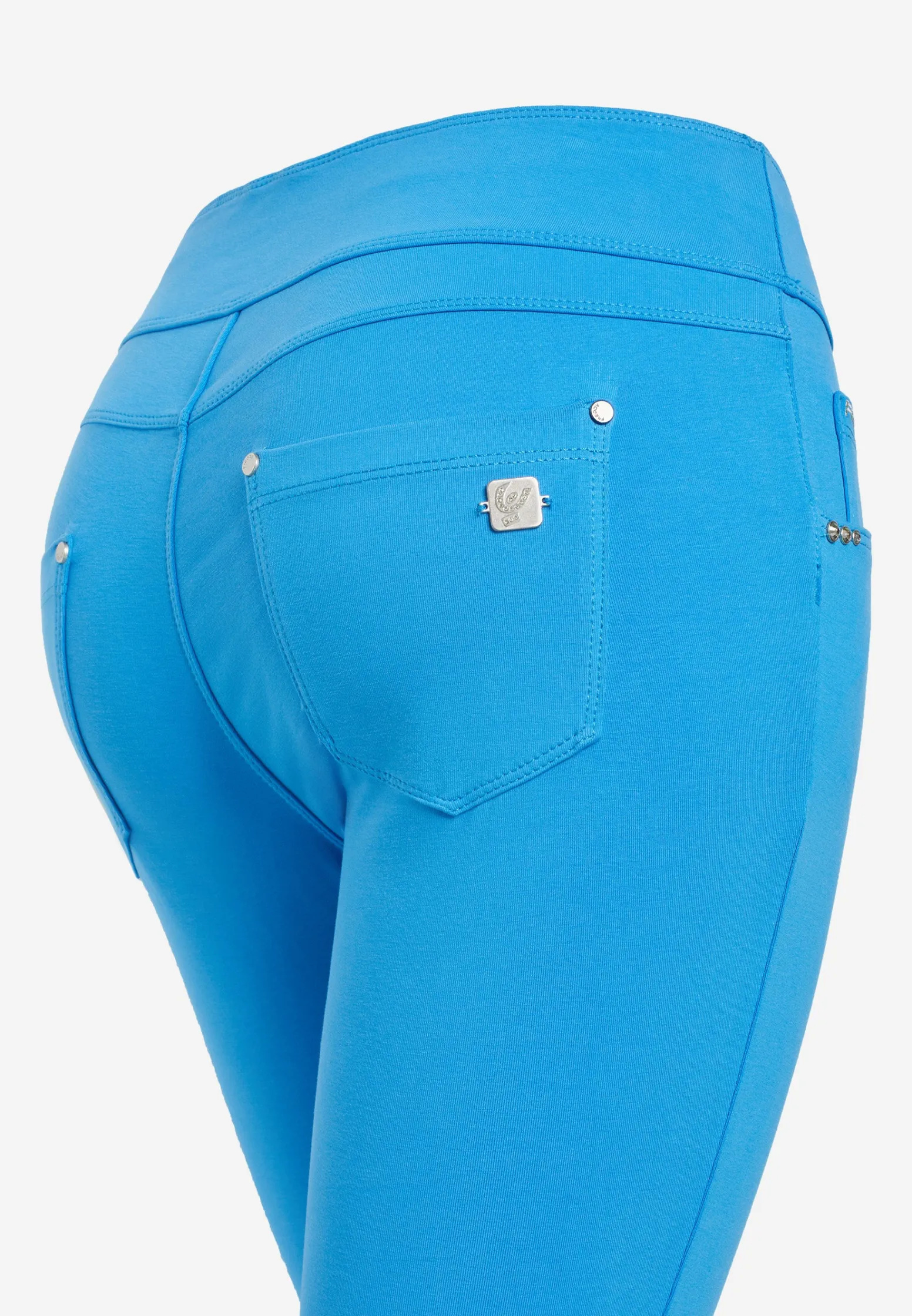 Freddy Leggings N.O.W.® superskinny vita media in jersey organic-Donna Jeans E Pantaloni
