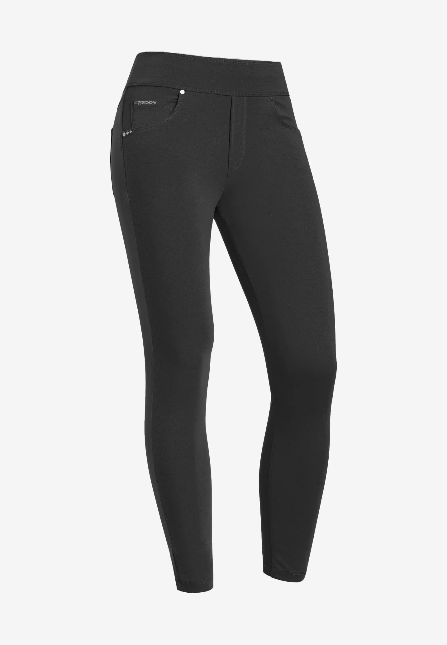 Freddy Leggings N.O.W.® superskinny vita media in jersey organic-Donna Jeans E Pantaloni