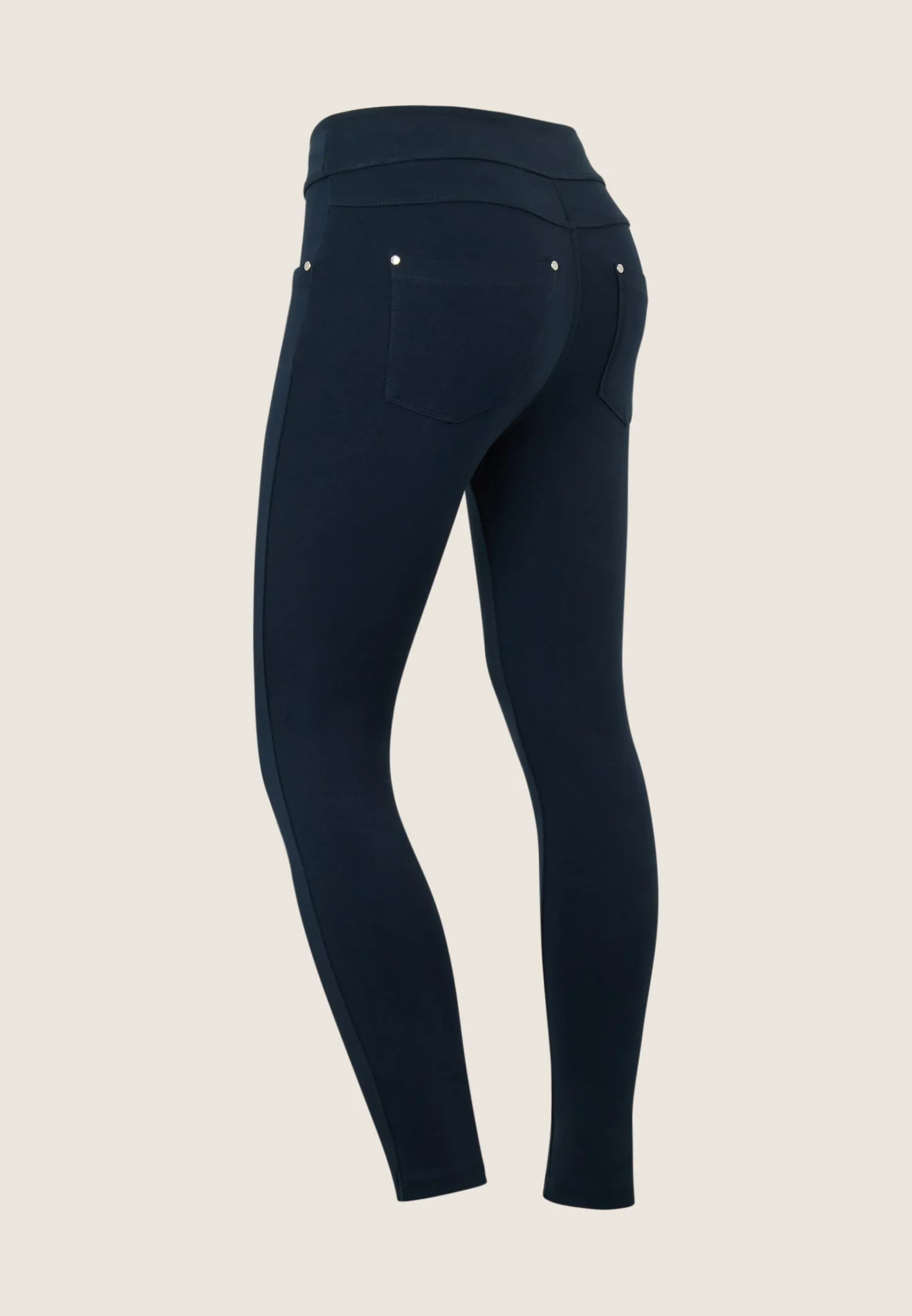 Freddy Leggings N.O.W.® superskinny vita media in jersey organic-Donna Jeans E Pantaloni