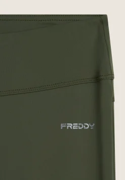 Freddy Leggings N.O.W. vita media 7/8 in tessuto tecnico D.I.W.O. Nylon-Donna Jeans E Pantaloni