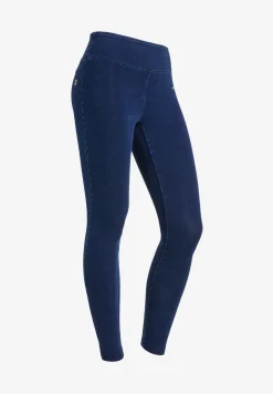 Freddy Leggings N.O.W.® vita media jersey effetto denim sostenibile-Donna Jeans E Pantaloni