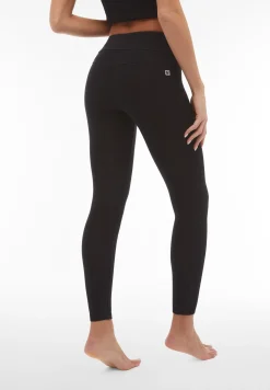 Freddy Leggings N.O.W.® vita media jersey effetto denim sostenibile-Donna Jeans E Pantaloni