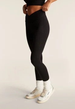Freddy Leggings seamless lunghezza 7/8 vita super alta-Donna Padel|Pilates
