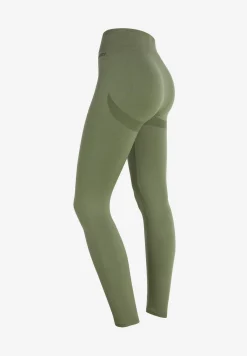 Freddy Leggings seamless vita alta in costina e lunghezza 7/8-Donna Fitness|Yoga