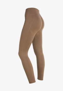 Freddy Leggings seamless vita alta 7/8 con dettagli in costina-Donna Padel|Pilates