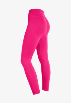 Freddy Leggings seamless vita alta 7/8 con dettagli in costina-Donna Padel|Pilates
