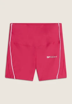 Freddy Leggings shorts Vita Alta con bordature a contrasto-Donna Padel|Pilates