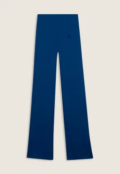 Freddy Leggings sportivi a zampa con vita altissima a costine-Donna Pilates|Yoga