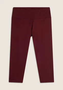 Freddy Leggings Sportivi Corsaro vita alta in tessuto tecnico-Donna Pilates|Fitness