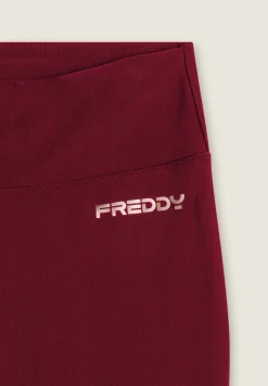 Freddy Leggings sportivi skinny 7/8 a vita alta con tasca interna-Donna Pilates|Fitness