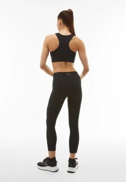 Freddy Leggings SuperFit 7/8 con nastro logato e inserti in mesh-Donna Padel|Pilates