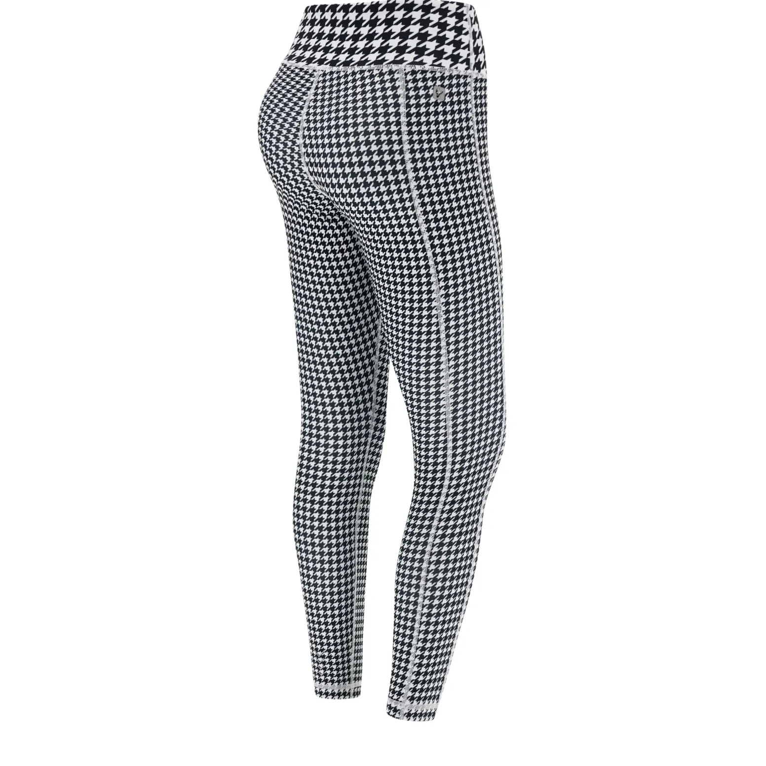 Freddy Leggings SuperFit 7/8 vita super alta a fantasia all over-Donna Pilates|Fitness