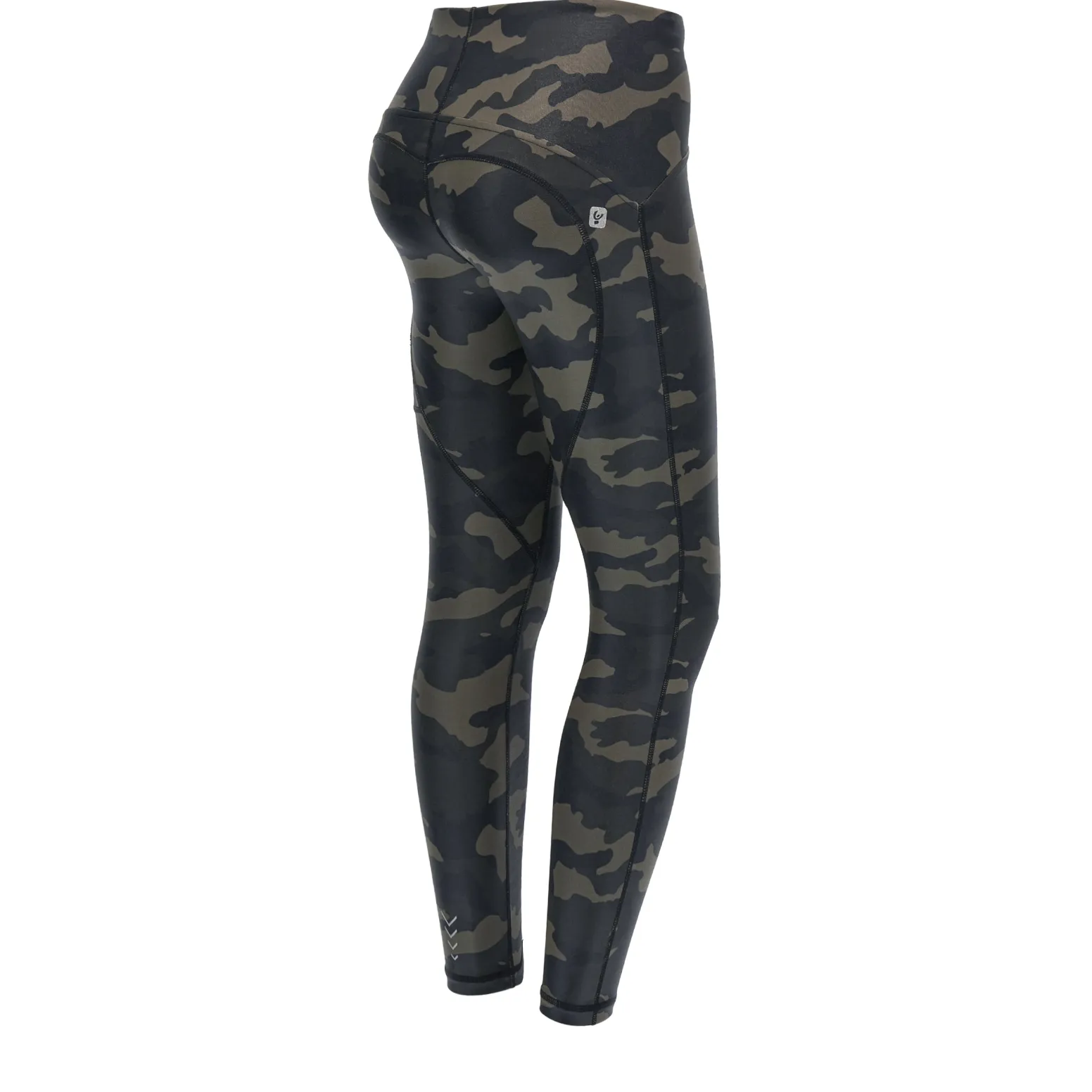 Freddy Leggings SuperFit 7/8 vita super alta stampa camouflage-Donna Padel|Pilates
