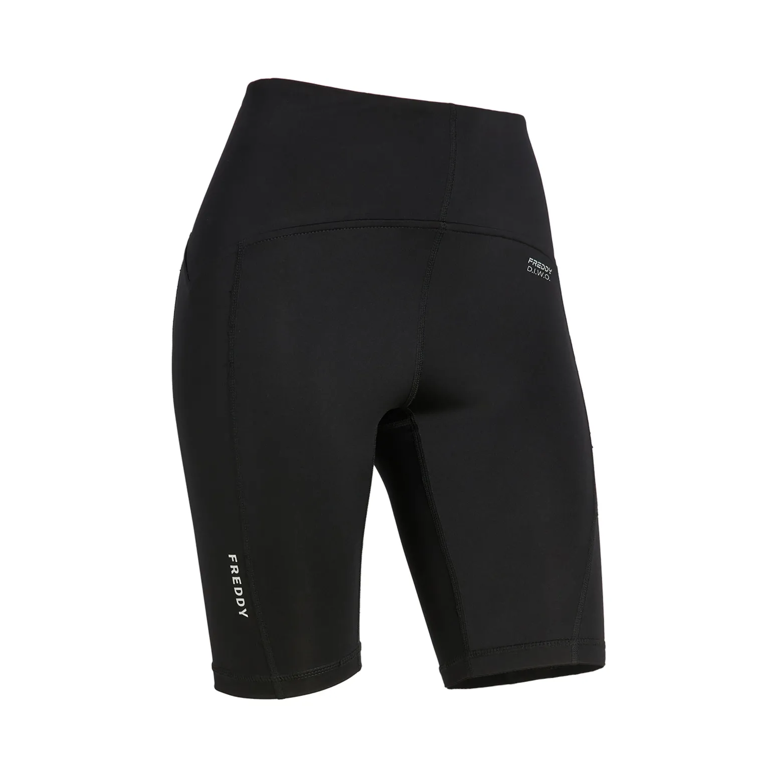 Freddy Leggings Superfit biker vita super alta con tasca laterale-Donna Padel|Pilates