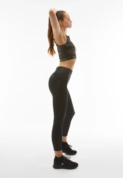Freddy Leggings SuperFit ecologici traspiranti con tasca laterale-Donna Padel|Pilates