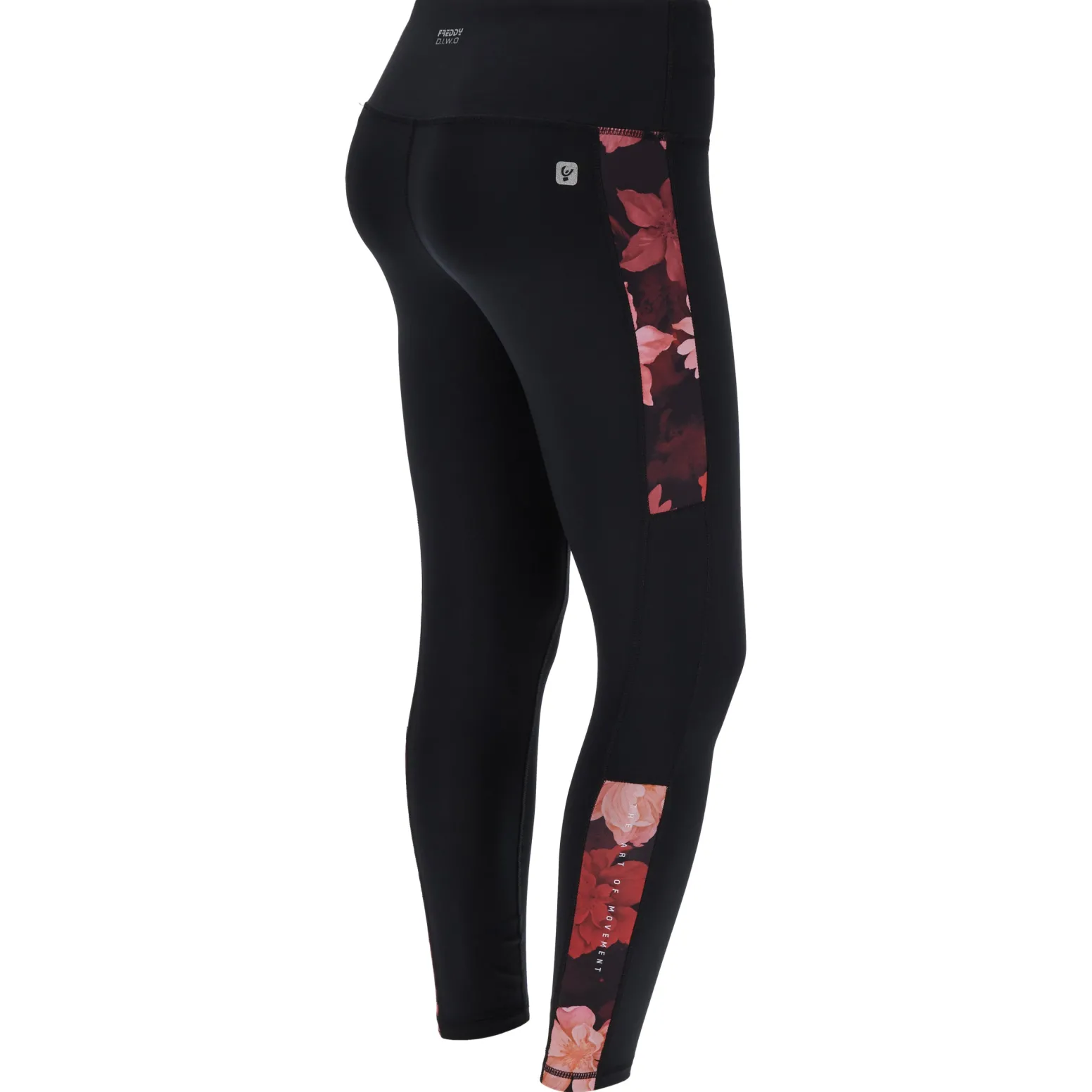 Freddy Leggings SuperFit ecologici con bande laterali texturizzate-Donna Padel|Pilates