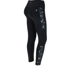 Freddy Leggings SuperFit ecologici con bande laterali texturizzate-Donna Padel|Pilates