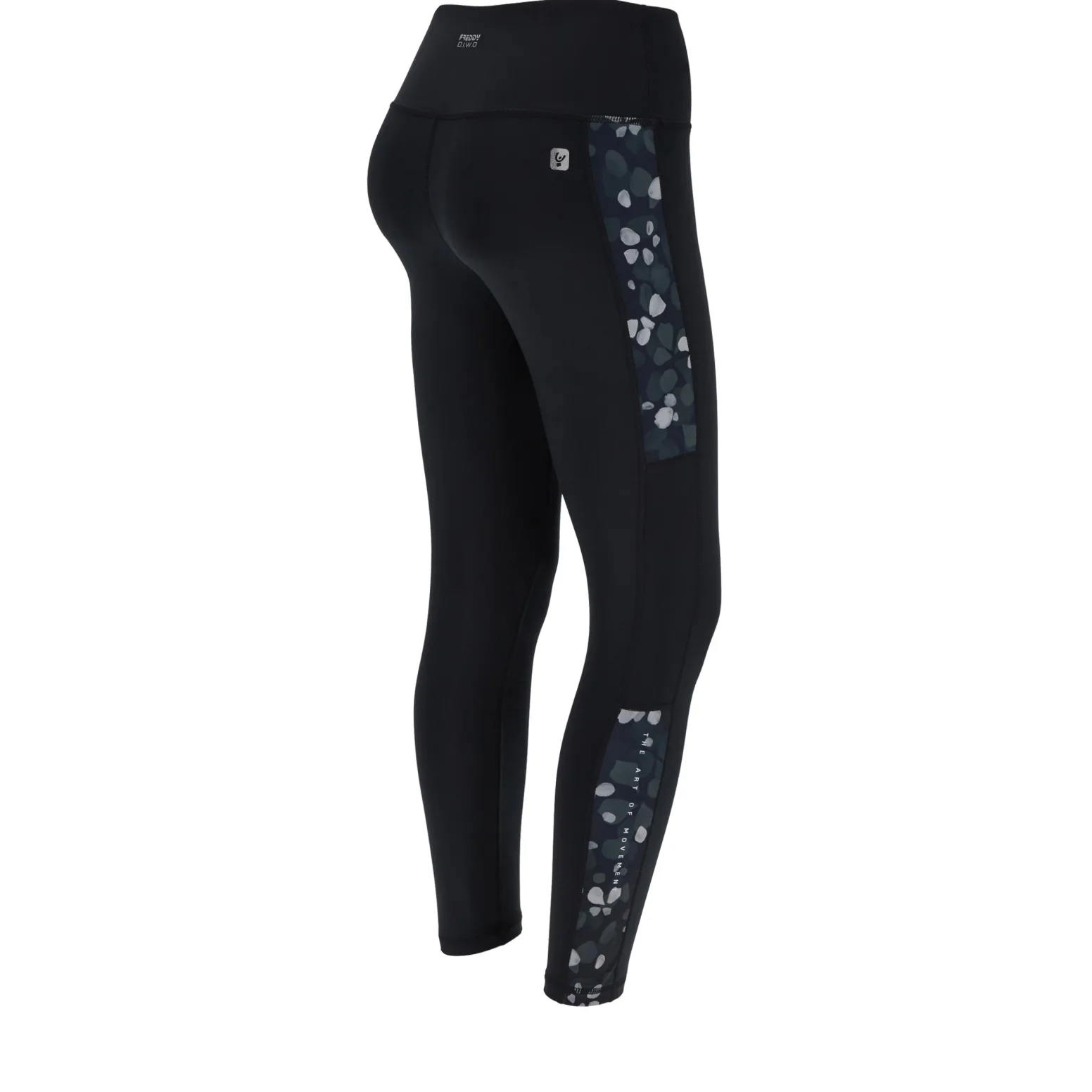 Freddy Leggings SuperFit ecologici con bande laterali texturizzate-Donna Padel|Pilates