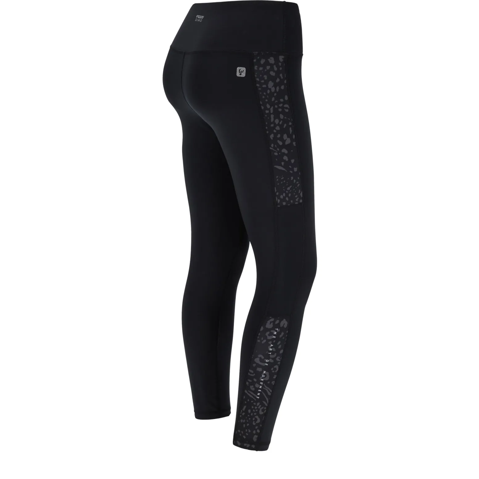 Freddy Leggings SuperFit ecologici con bande laterali texturizzate-Donna Padel|Pilates