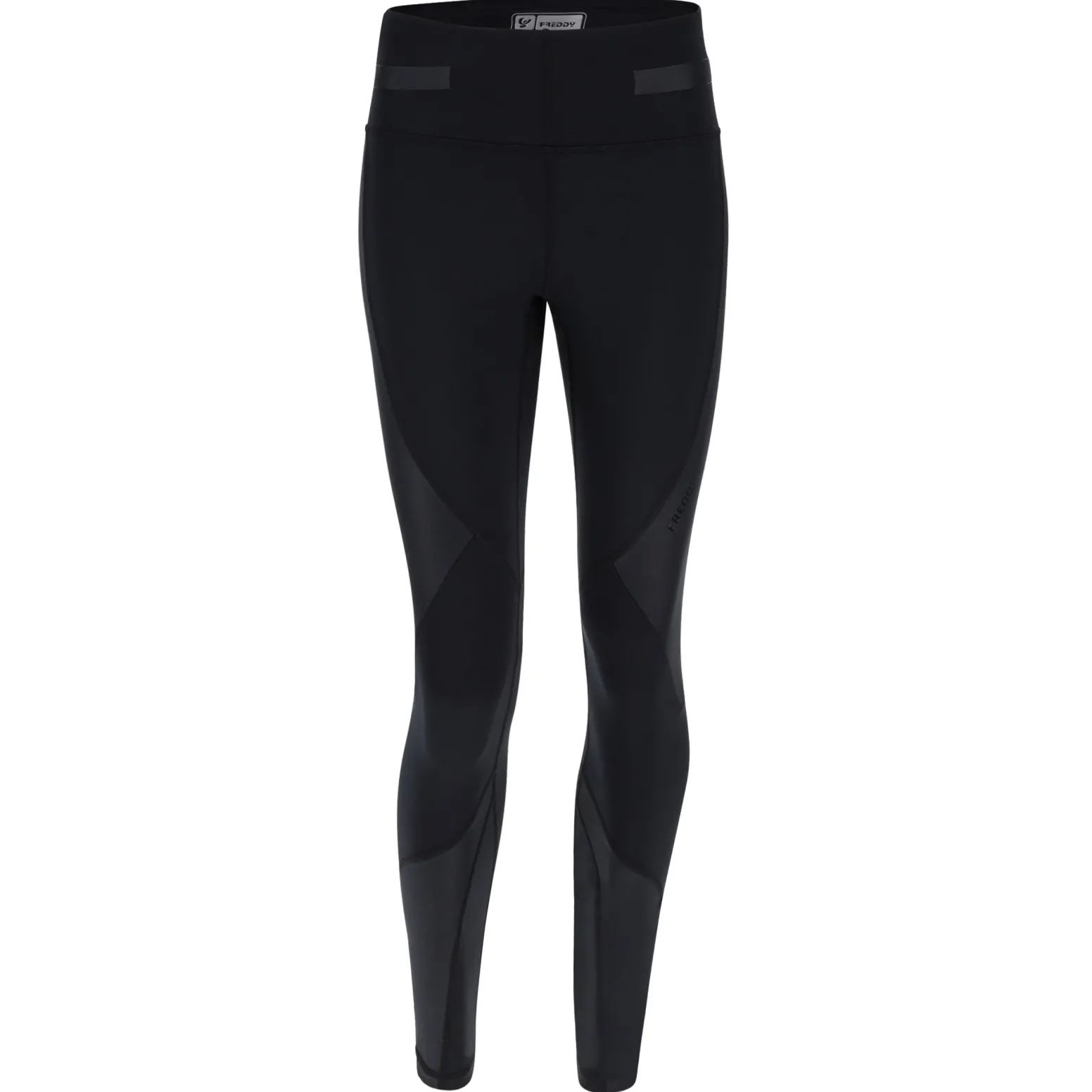 Freddy Leggings Superfit ecologici traspiranti con inserti lucidi-Donna Padel|Pilates