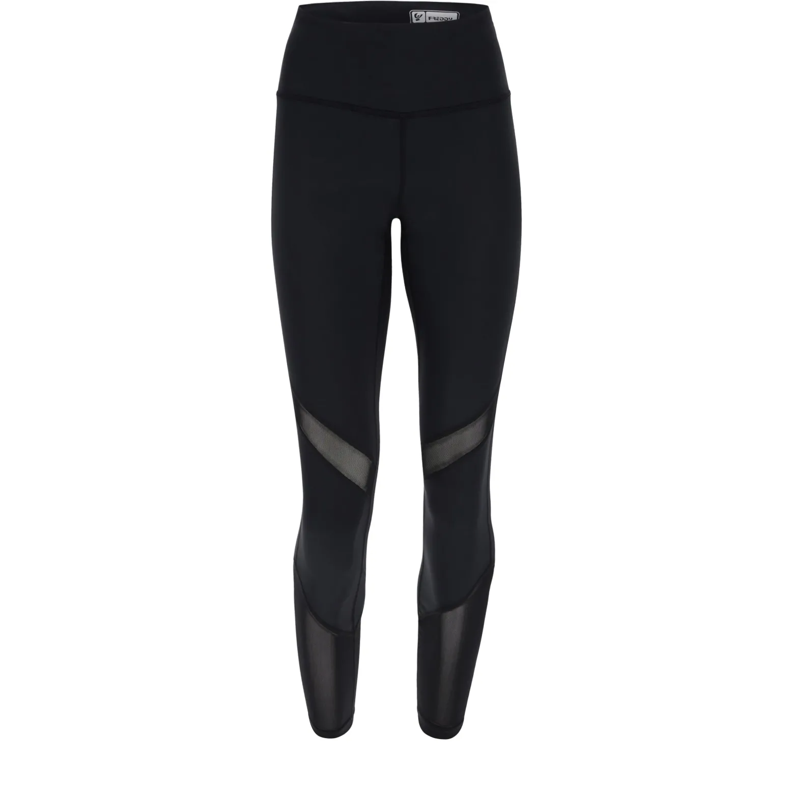 Freddy Leggings SuperFit in tessuto riciclato con inserti in mesh-Donna Padel|Pilates