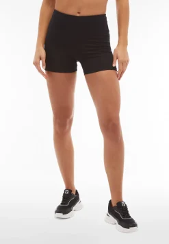 Freddy Leggings Superfit short vita alta con tasca laterale-Donna Padel|Pilates