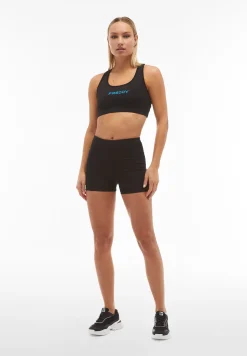 Freddy Leggings Superfit short vita alta con tasca laterale-Donna Padel|Pilates