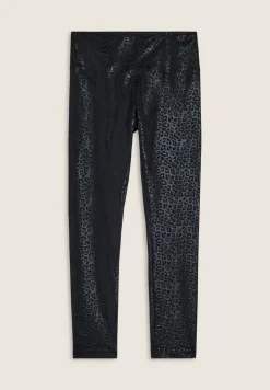 Freddy Leggings Vita Alta 7/8 in Jersey Coated fantasia-Donna Pilates|Fitness