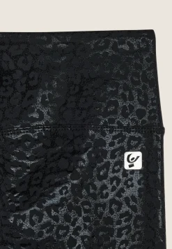 Freddy Leggings Vita Alta 7/8 in Jersey Coated fantasia-Donna Pilates|Fitness