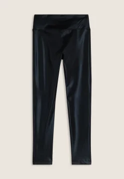 Freddy Leggings Vita Regular 7/8 in Jersey Coated Wet Effect-Donna Fitness|Pilates