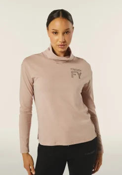 Freddy Lupetto Regular Fit da donna con Logo FY in Strass-Donna Ginnastica|T-shirts