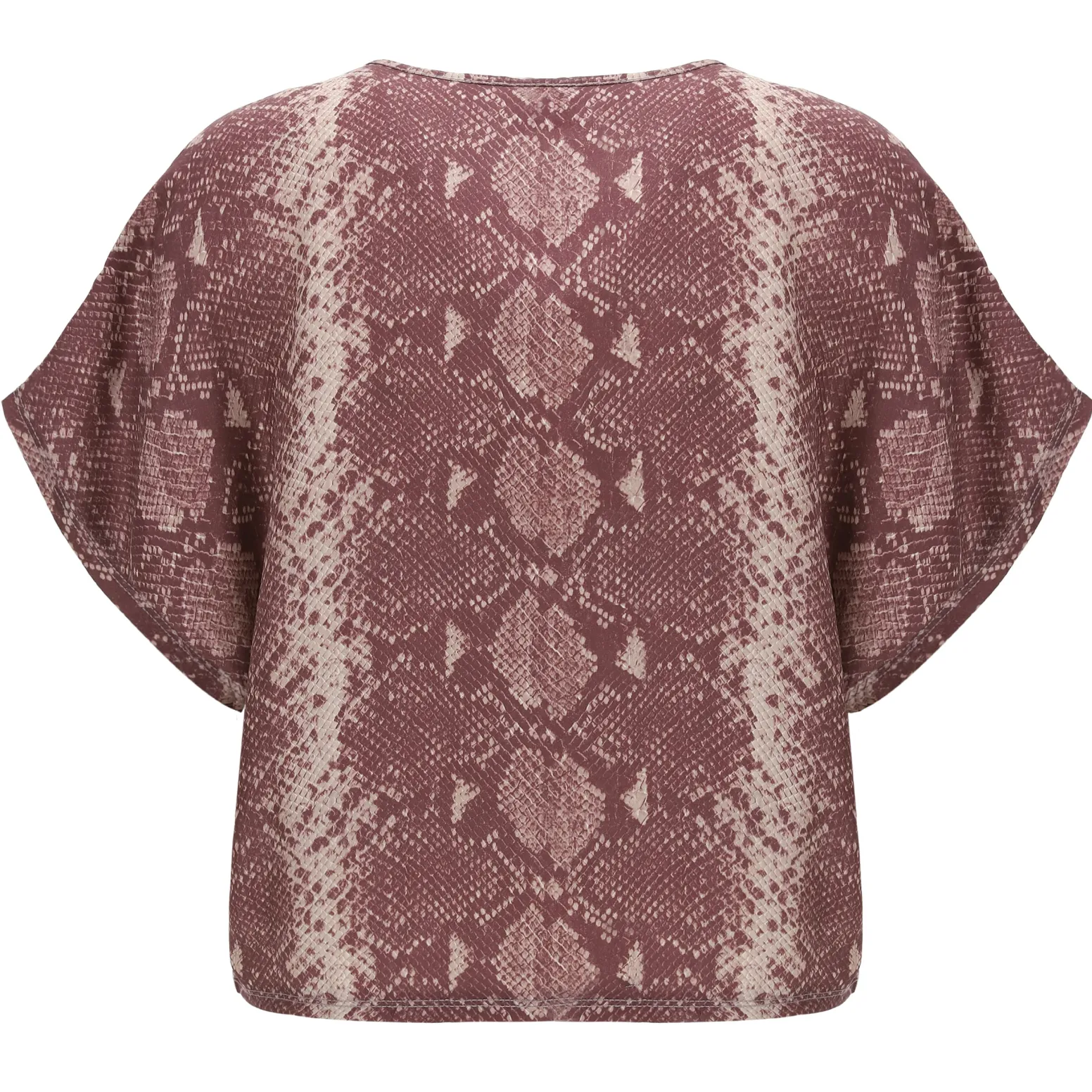 Freddy Maglia ampia con maniche ad aletta stampa reptile-Donna T-shirts
