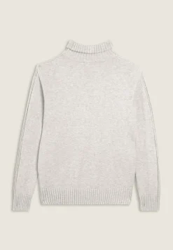 Freddy Maglia donna collo alto con treccia-Donna Felpe