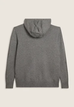 Freddy Maglia donna con cappuccio e treccia frontale-Donna Felpe