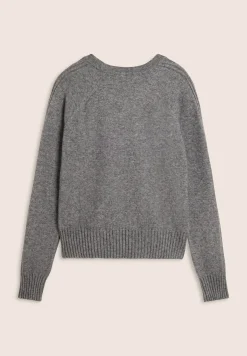 Freddy Maglia girocollo in tricot con trecce verticali-Donna Felpe