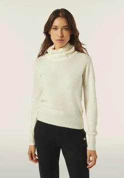 Freddy Maglia in tricot con collo alto lavorato a trecce-Donna Felpe