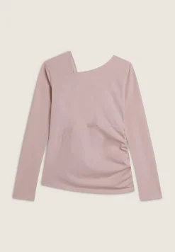 Freddy Maglia manica lunga in jersey dal taglio asimmetrico-Donna T-shirts