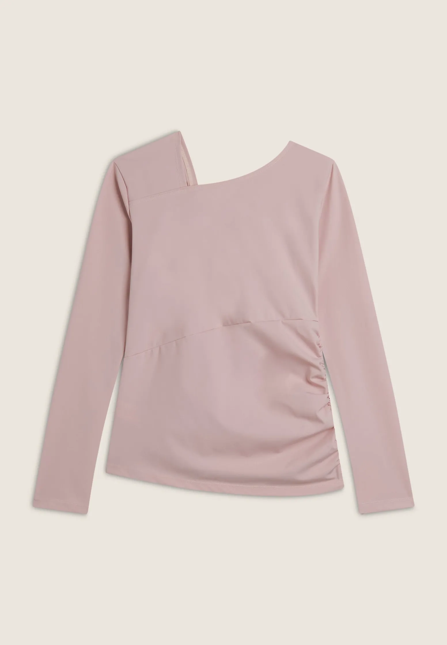 Freddy Maglia manica lunga in jersey dal taglio asimmetrico-Donna T-shirts