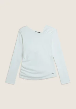 Freddy Maglia manica lunga in jersey dal taglio asimmetrico-Donna T-shirts