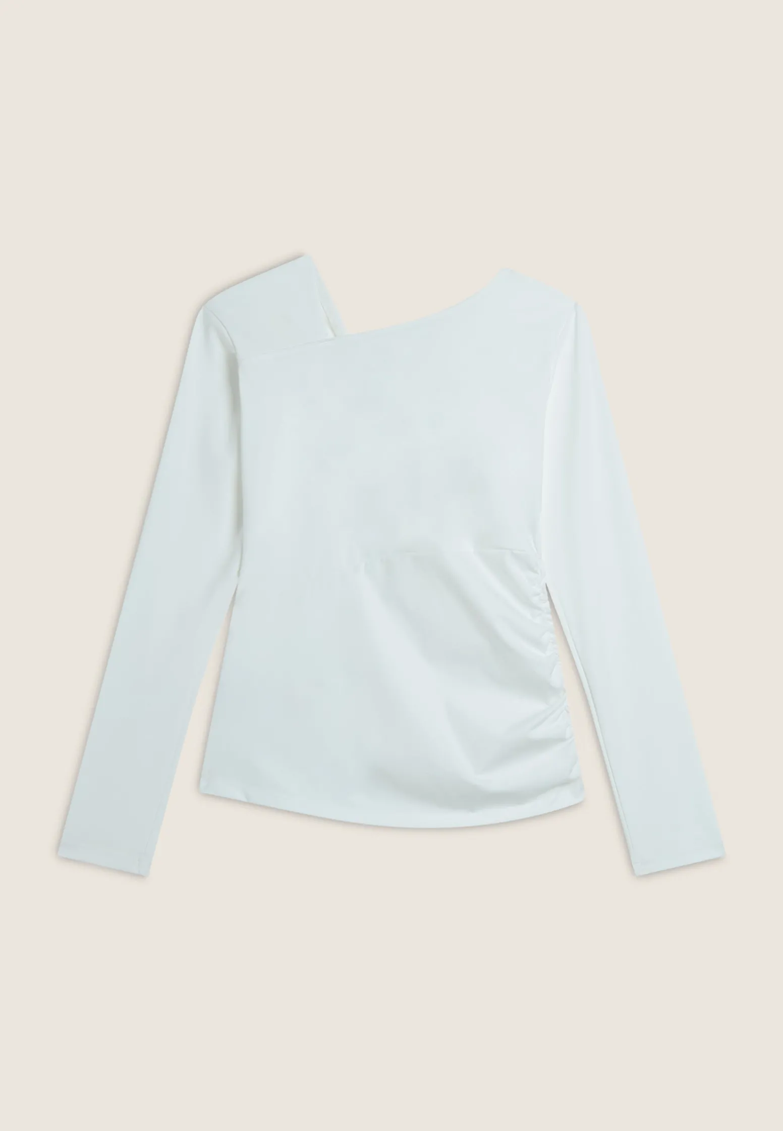 Freddy Maglia manica lunga in jersey dal taglio asimmetrico-Donna T-shirts