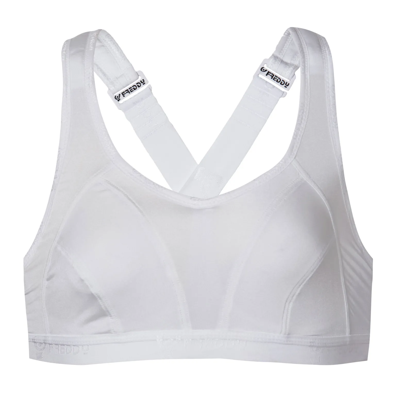 Freddy MEDIUM SUPPORT Reggiseno tecnico senza ferretto con tagli ergonomici, inserti elasticizzati-Donna Underwear