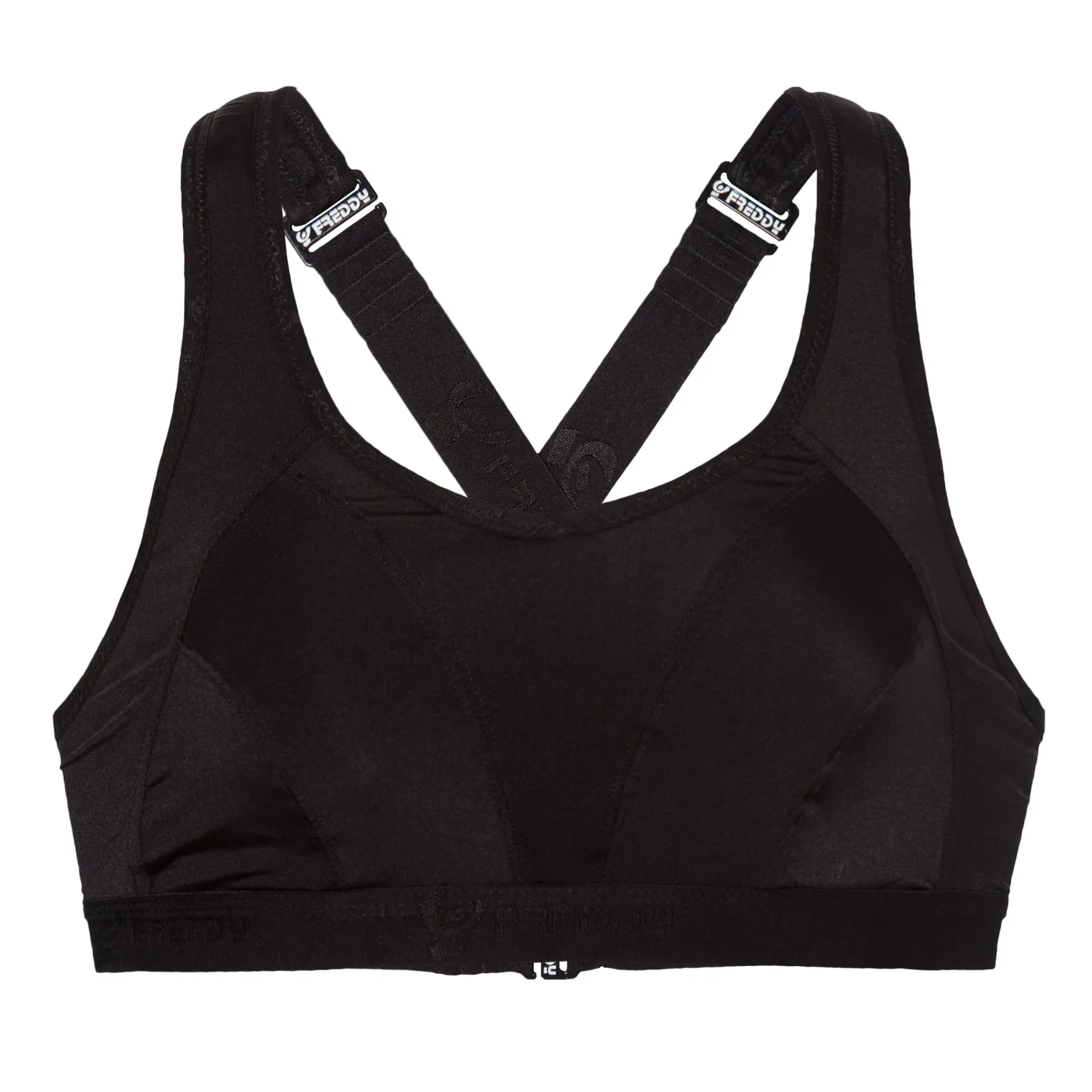 Freddy MEDIUM SUPPORT Reggiseno tecnico senza ferretto con tagli ergonomici, inserti elasticizzati-Donna Underwear