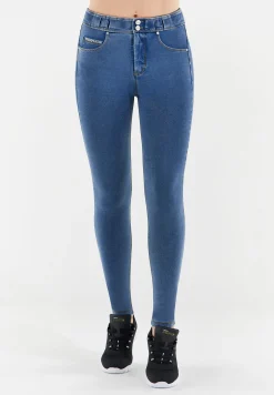 Freddy N.O.W.® Pants pantalone slim fit stile denim fondo stretto-Donna Jeans E Pantaloni|Tutti I Pantaloni